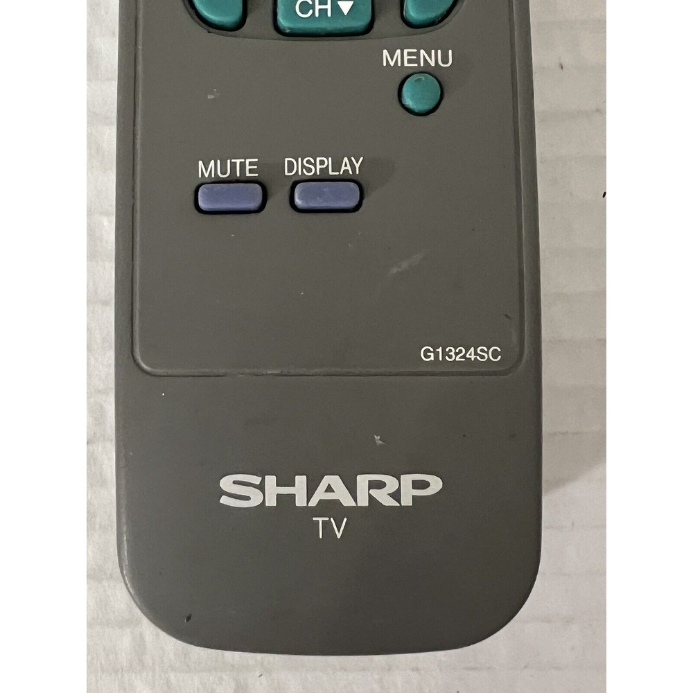Sharp TV Remote Control G1324SC - NOT Tested - Picture 2 of 4